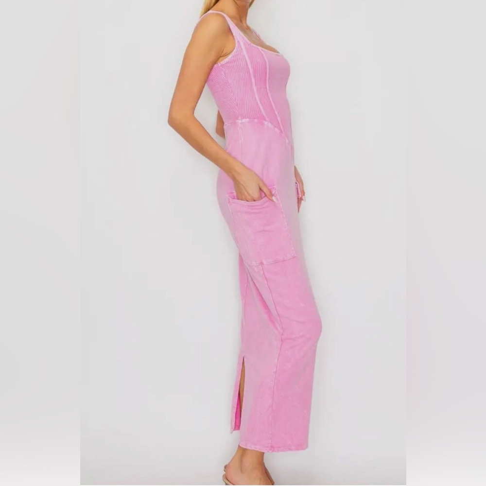 Pink Maxi Dress - Picture 1 of 8